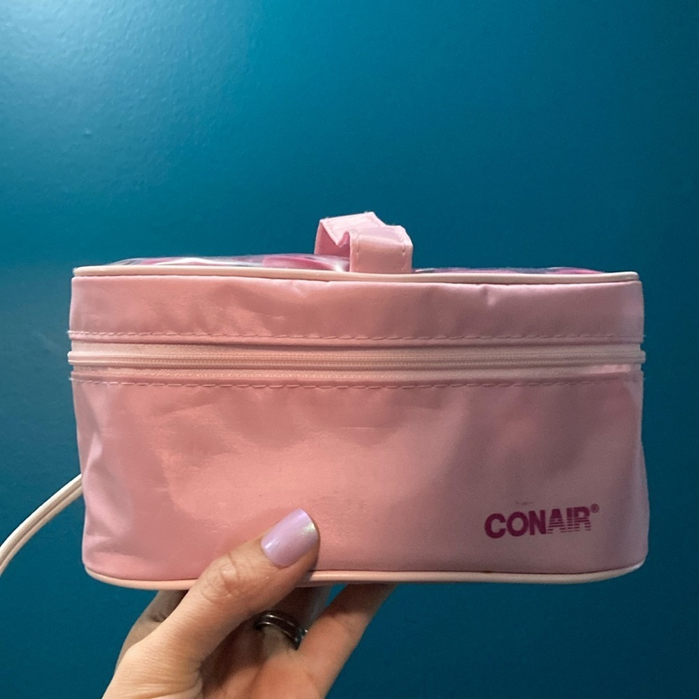 Conair Instant Heat Compact Hot Rollers, Perfect for On-The-Go Styling, Pink